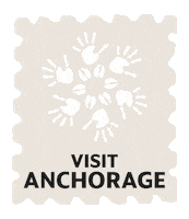 VisitAnchorage stamp stamps anchorage goldenmoments Sticker