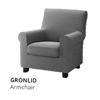 Living Room Chair Sticker by 2021 IKEA Catalogue
