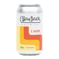 waybackbrewco way back wayback way back brewing waybackbrewing Sticker