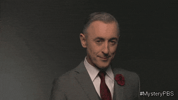 eyebrows GIF by MASTERPIECE | PBS