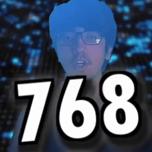 768