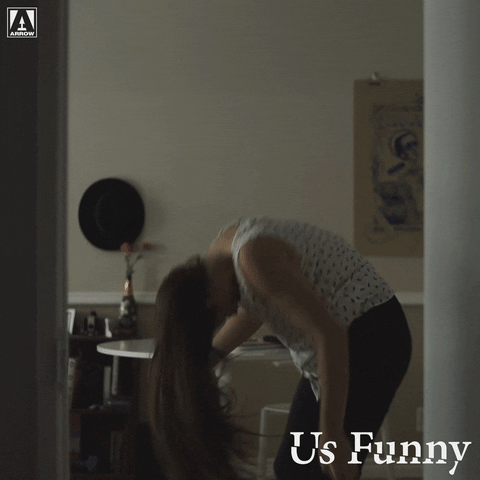 Happy Long Hair GIF by Arrow Video