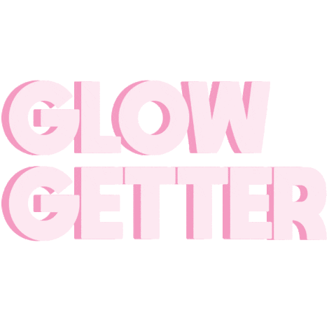 Pink Glow Sticker by SpaDerma
