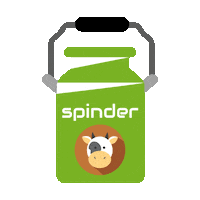 Milk Cow Sticker by Spinderdairyhousingconcepts