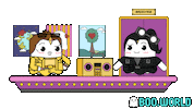 Fun Love Sticker by Boo