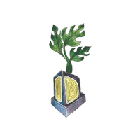 Illustration Flower Sticker