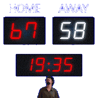 58 Away Sticker