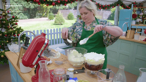 Christmas Bakeoff GIF by The Great British Bake Off