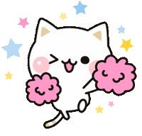 In Love Cat Sticker
