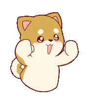 kuromies_xxx reaction happy dog excited Sticker