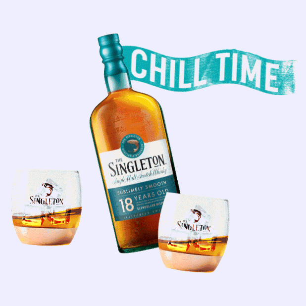 diageovn giphyupload chill whisky single malt GIF