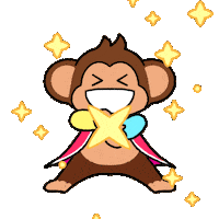 Stars Success Sticker by Chimpers
