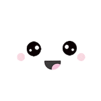 Face Kawaiiface Sticker by Live Life Happy