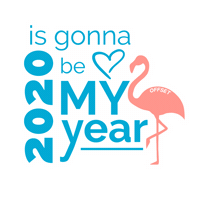 My Year Offsetbabe Sticker by OFFSET Nutrition