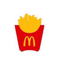 Eating Sticker by McDonalds au