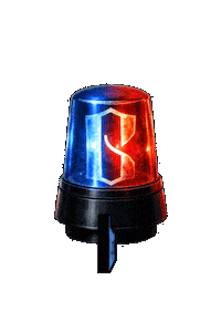 Police Alarm Sticker by Gunoven