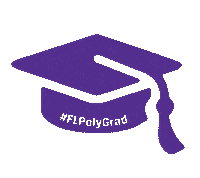 Grad Graduate Sticker by Florida Polytechnic University