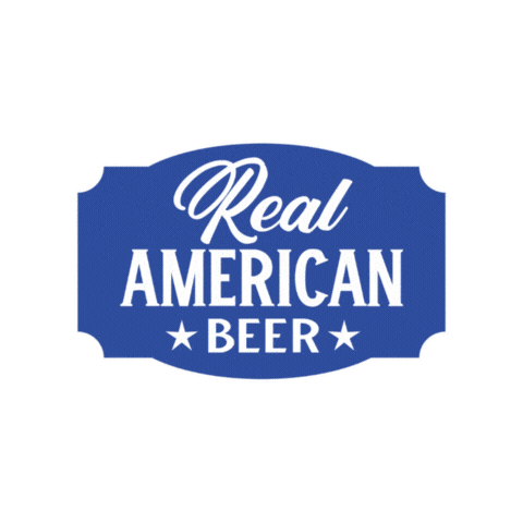 RealAmericanBeerUS giphyupload Sticker