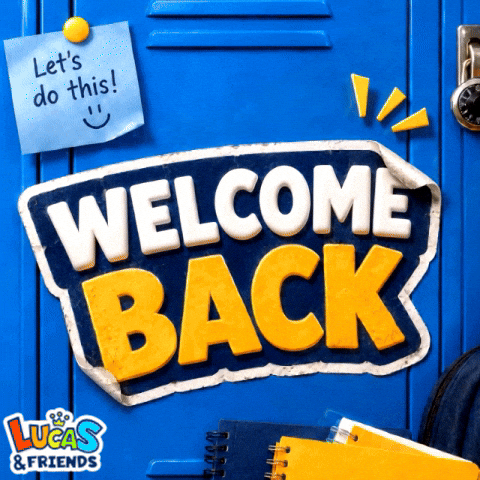 Back To School GIF by Lucas and Friends by RV AppStudios