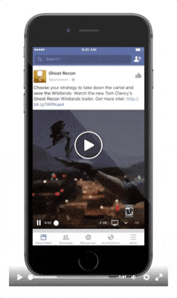 facebook-closed-captioning-video GIF by Instapage
