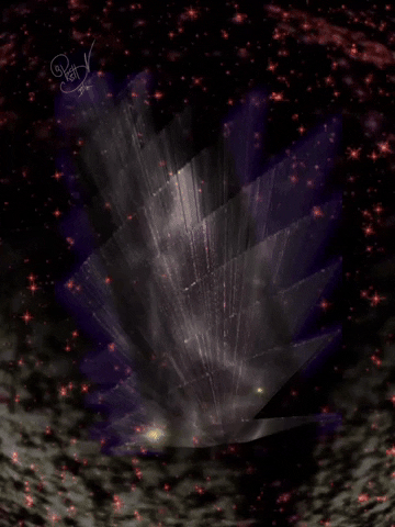 prettynblu blue purple dark unique GIF