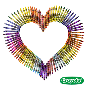 Heart Love Sticker by Crayola