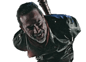 The Walking Dead Smiling Sticker