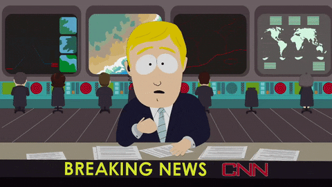 shocked news screens GIF by South Park 