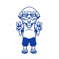 Peace Uncle Sticker by Lau Wang Claypot
