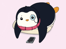 Bored Still Waiting GIF by Pudgy Penguins