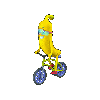 Banana Sticker by OBA HORTIFRUTI