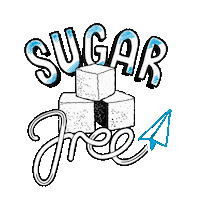 Sugar Free Sticker by Peppersmith