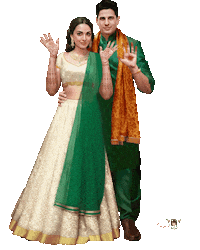 SwingingTales mehendi mehendi ceremony bride mehendi couple mehendi Sticker