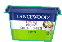 Cottage Cheese Sticker by Lancewood