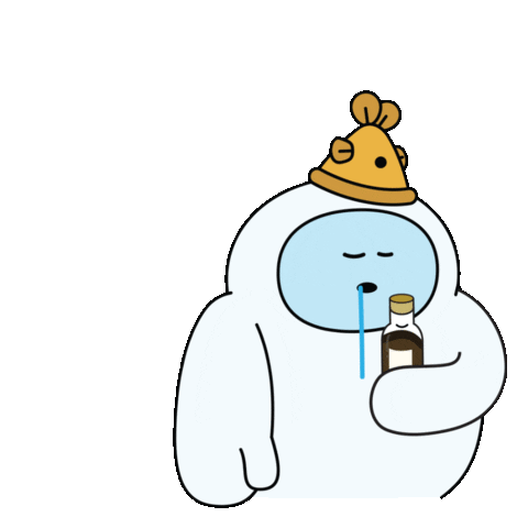 Sleepy Coffee Sticker by SomiSomi