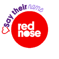 Red Nose Spinning Sticker by Red Nose Australia