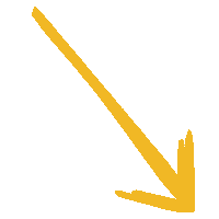 Arrow Mustard Sticker by stych
