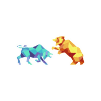 apexcapital bear bull investment invest Sticker