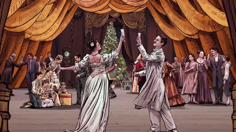 Nutcracker GIF by English National Ballet