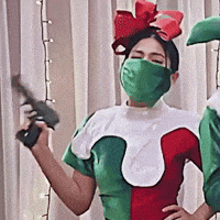Christmas Waving GIF