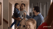 Happy Josh Gad GIF by PeacockTV