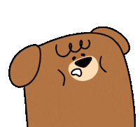 Tired Dog Sticker by haitai