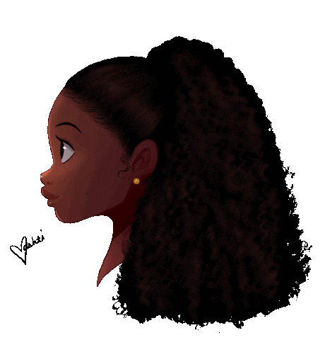 vashtiharrison black girl magic black hair versatile vashti Sticker