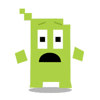 Confused Bit Sticker by FPFtech