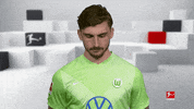 Vfl Wolfsburg Smile GIF by Bundesliga