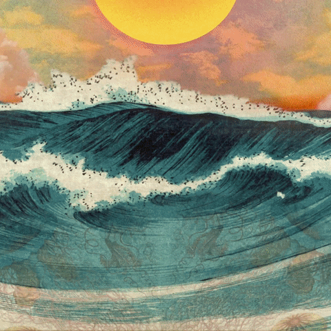 Vintage Sunset GIF