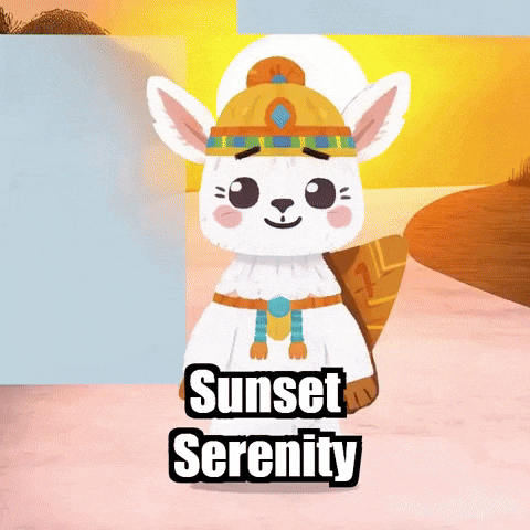 Walk Sunset GIF by Llamaozi