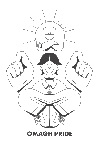 Tyrone Omagh Sticker