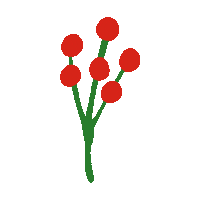 Natal Sticker by Magnólia Papelaria