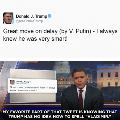 Donald Trump GIF by The Daily Show with Trevor Noah